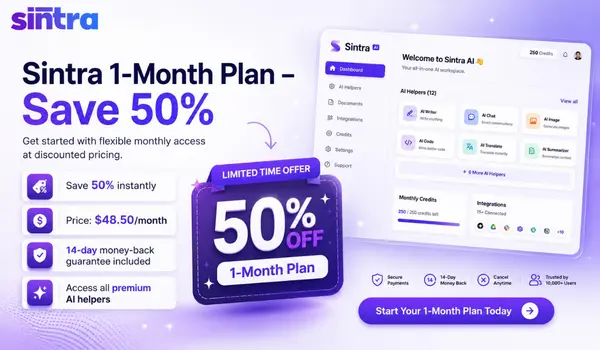 Sintra Discount Code